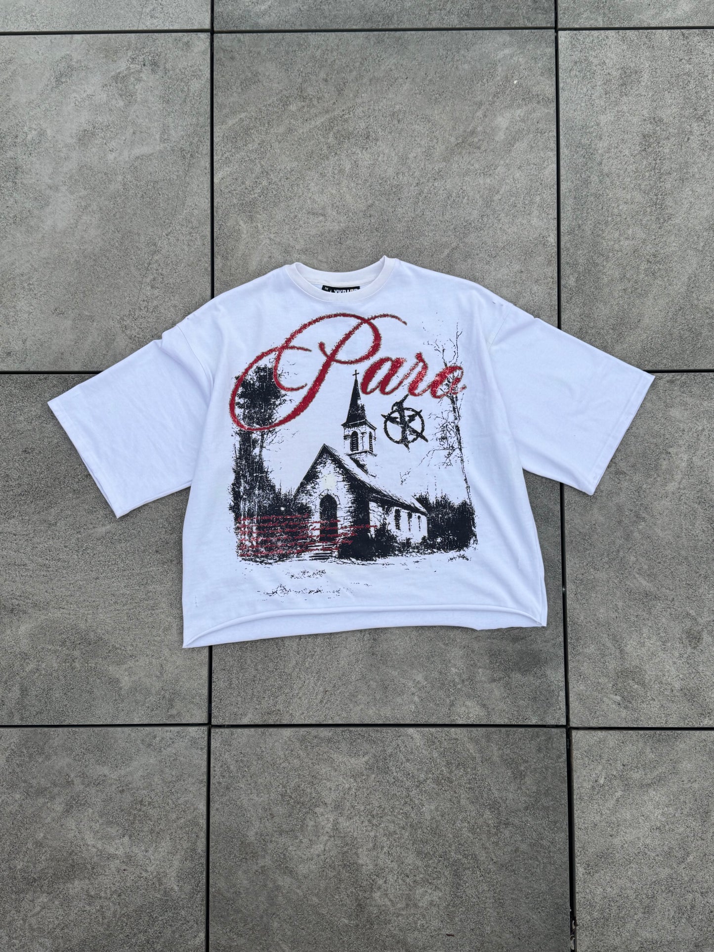 WHITE YKPARO TEMPLE TEE