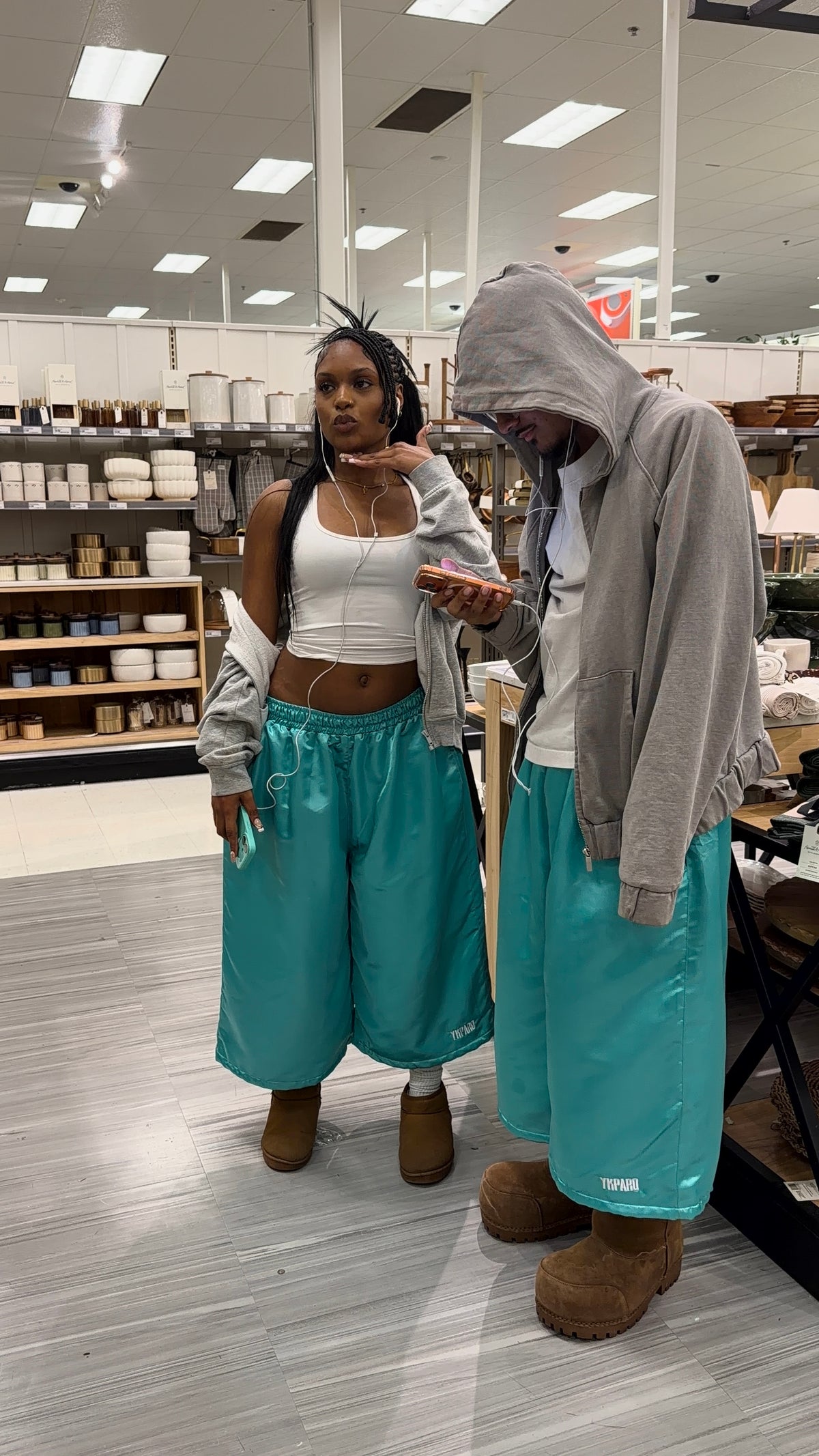TIFFANY BLUE ODD SHORTS
